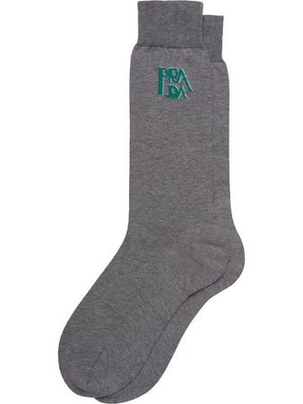 Prada Lisle cotton socks $93 - Buy AW18 Online - Fast Global Delivery, Price