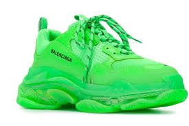 fluorescent green and black sneakers - Google Search