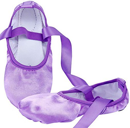 Purple Ballet Flats 1