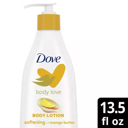 Dove Body Love Mango & Almond Butter Glowing Care Body Lotion - Shop Body Lotion at H-E-B