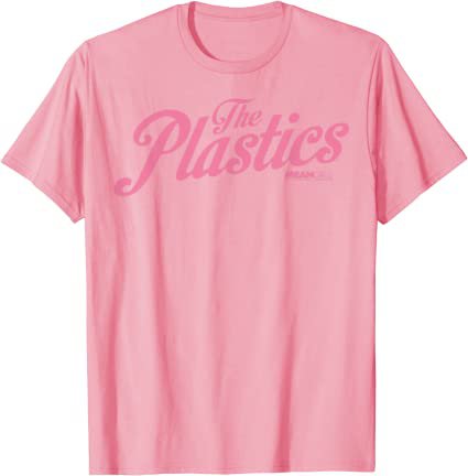 Mean Girls The Plastics Pink Script Graphic T-Shirt