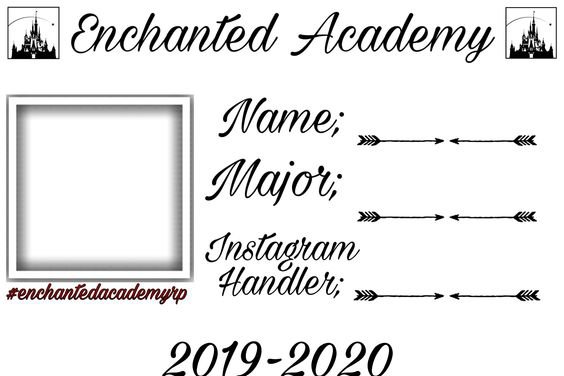 Enchanted Academy School ID