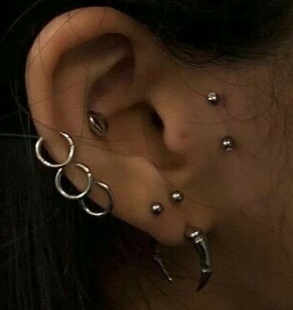 earrings piercings