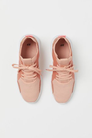 Sneakers in mesh - Rosa cipria - DONNA | H&M IT