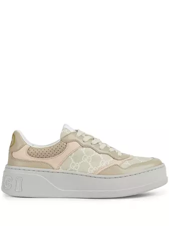 Gucci GG Panelled low-top Sneakers - Farfetch