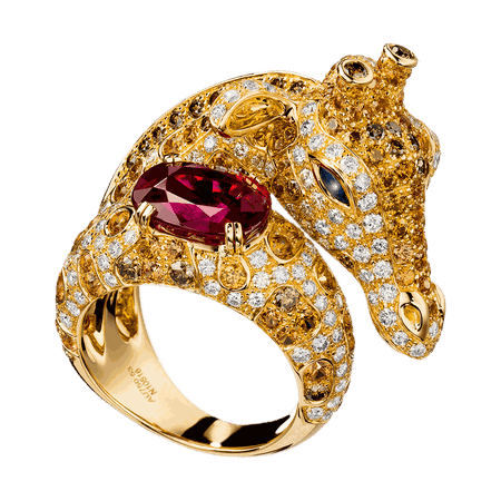 Boucheron, Giraffe Gold ring