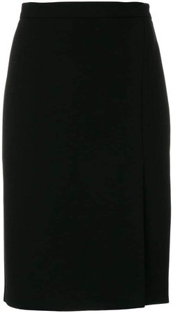side slit pencil skirt