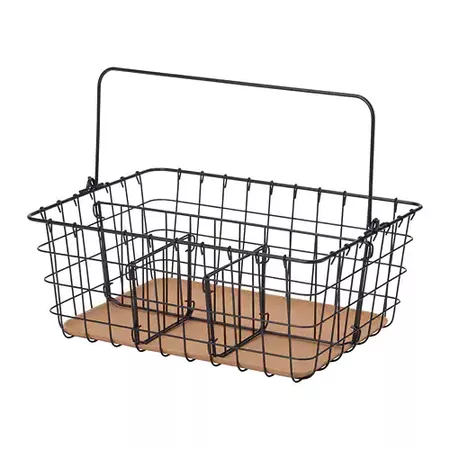 PLEJA Wire basket with handle - IKEA