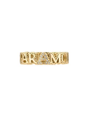 GUCCI The Aveugle Par Amour ring