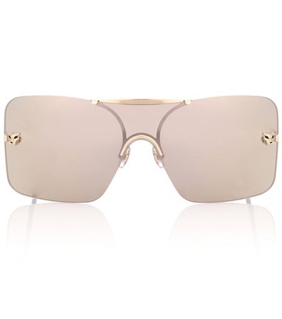 Panthère de Cartier square sunglasses