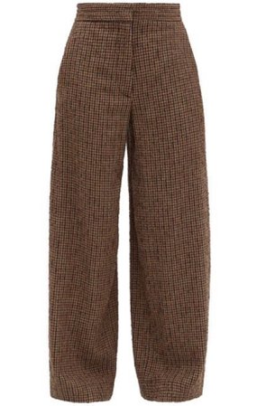 Brown Tweed Pants