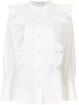 Rejina Pyo Isla ruffled blouse $395 - Buy AW18 Online - Fast Global Delivery, Price