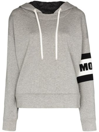 Moncler logo stripe hoodie