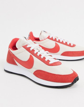 Nike Air Tailwind 79 sneakers in red and cream | ASOS