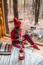 winter cabin photoshoot - Google Search