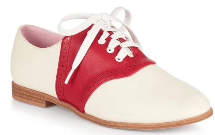 50s shoes red