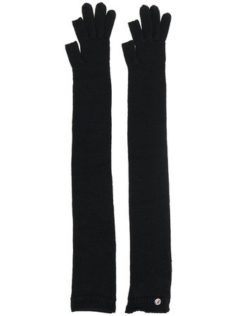 Rick Owens Cable Knit Gloves