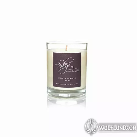 Wild Mountain Thyme Miniature - Scottish Candle 20 hours scented candles Aromatherapy - wulflund.com