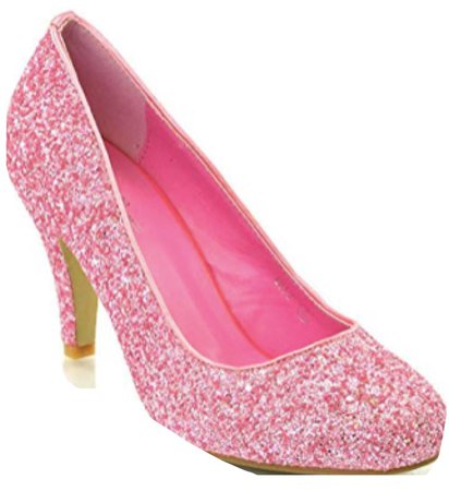 Pink Sparkly Heels