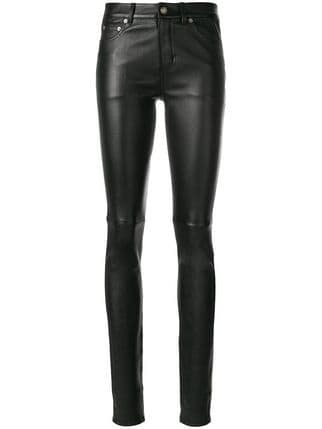 Saint Laurent skinny leather trousers
