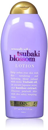 Amazon.com : OGX Sensually Soft + Tsubaki Blossom Body Lotion, 19.5 Oz : Beauty