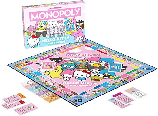 Amazon.com: Monopoly: Hello Kitty and Friends : Toys & Games