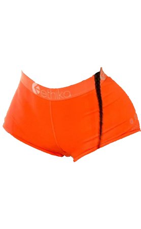 Orange Ethika Shorts