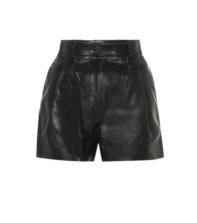 Leather Shorts | Alaïa - Mytheresa
