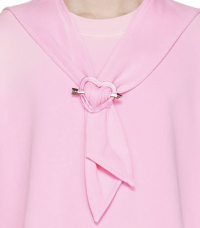 jean paul gaultier pink évidemment sailor sweatshirt ( collar)