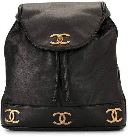 Chanel Pre Owned 1992 Triple CC backpack