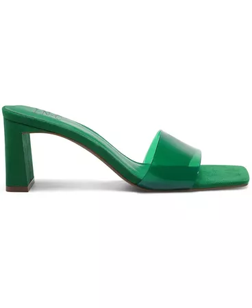 Green INC International Concepts INC Beyla Dress Slides, Created for Macy's & Reviews - Slippers - Shoes - Macy's