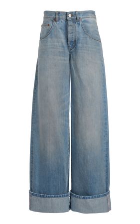 Ella Rigid Cuffed Jeans By Victoria Beckham | Moda Operandi