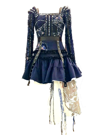 Denicheur | 2021 MAMA Aespa Savage Costume Dark Version Dress | Full (Dei5 edit)