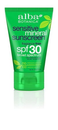 Alba Botanica Fragrance Free Sunscreen Lotion SPF 30