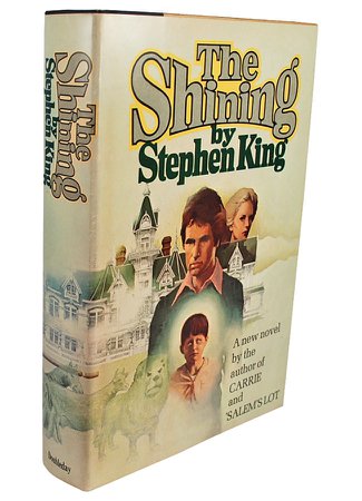 *clipped by @luci-her* Stephen King "The Shining" First Edition