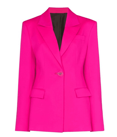 bright pink blazer