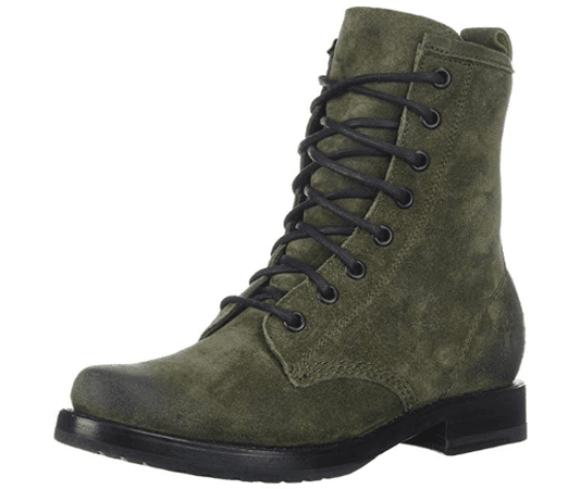 forest green combat boots - Google Search