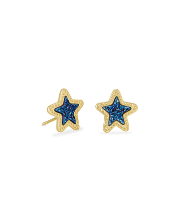 Blue star Kendra earrings