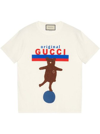 Gucci Playera Con Parche Original Gucci - Farfetch