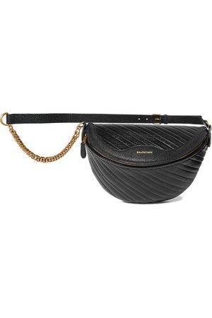 Balenciaga | Souvenir XS AJ textured-leather belt bag | NET-A-PORTER.COM