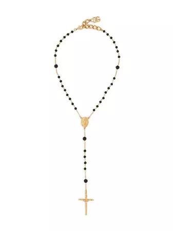 Dolce & Gabbana X Kim Rosary Bead Necklace - Farfetch