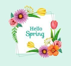 Hello Spring - words