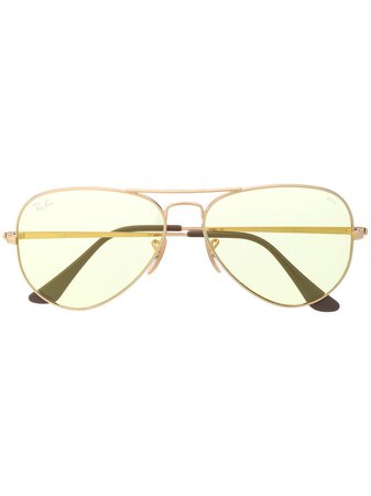 Ray-Ban 3689 Aviator Sunglasses - Farfetch
