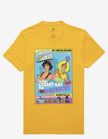 Disney Aladdin Magazine Cover T-Shirt - BoxLunch Exclusive