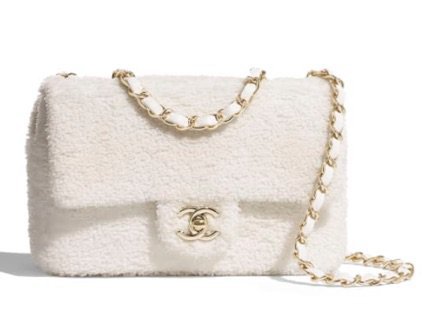 Chanel white flap bag, chanel | ShopLook