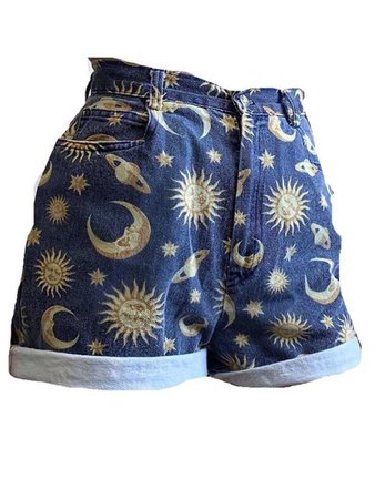 sun and moon shorts