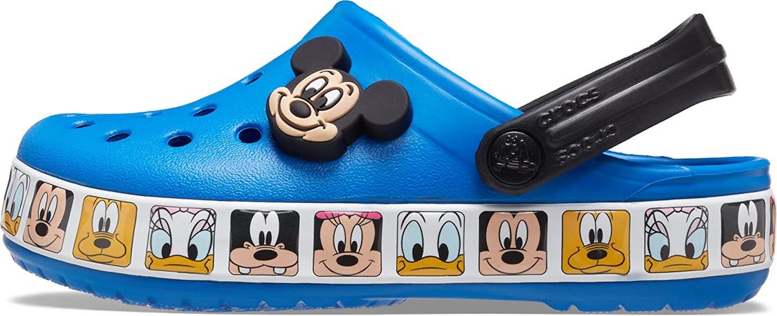 Amazon.com | Crocs Kids' Disney Clog | Mickey Mouse and Minnie Mouse Shoes, Mickey and Friends, 9 Toddler | Clogs & Mules