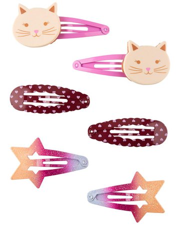 6-Pack Cat Hair Clips | carters.com