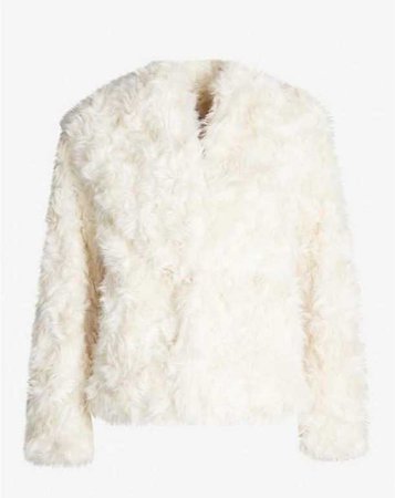 vince faux shearling coat