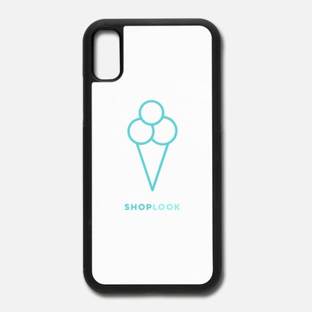 ShopLook Ice Cream and Logo iPhone X Case | Spreadshirt